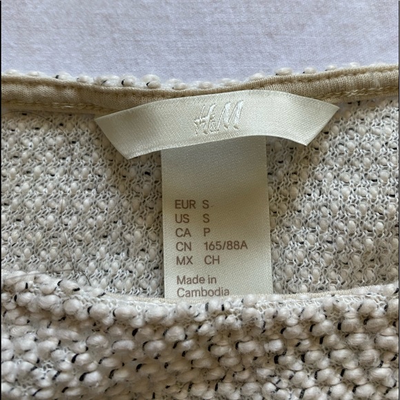 H&M cream sweater - Picture 3 of 3